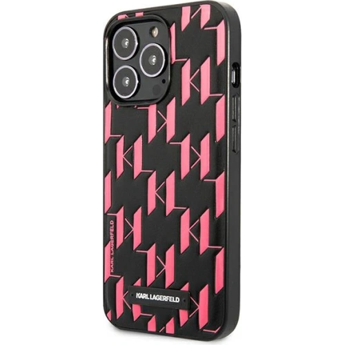 Kup Etui Karl Lagerfeld KLHCP13LMNMP1P Apple iPhone 13 Pro hardcase różowy/pink Monogram Plaque - KLD953PNK - {ean13} - Sklep Home Screen