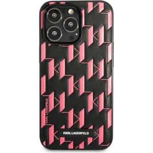 Etui Karl Lagerfeld KLHCP13LMNMP1P Apple iPhone 13 Pro hardcase różowy/pink Monogram Plaque