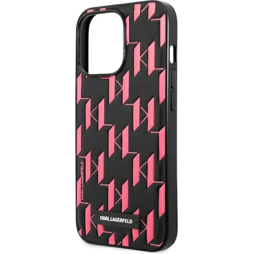 Kup Etui Karl Lagerfeld KLHCP13LMNMP1P Apple iPhone 13 Pro hardcase różowy/pink Monogram Plaque - KLD953PNK - {ean13} - Sklep Home Screen