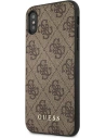 Kup Etui Guess GUHCI65G4GFBR Apple iPhone XS Max maro/brown hard case 4G Metal Gold Logo - GUE1820BR - {ean13} - Sklep Home Screen