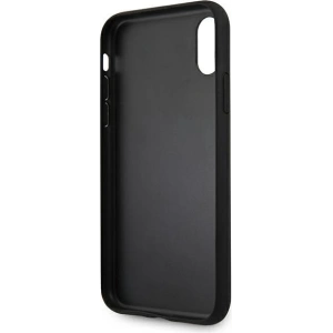 Guess GUHCI65G4GFBR Apple iPhone XS Max brown hard case 4G Metal Gold Logo