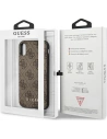 Kup Case Guess GUHCI65G4GFBR Apple iPhone XS Max braun/braun Hülle Hard Case 4G Metall Gold Logo - GUE1820BR - {ean13} - Sklep Home Screen