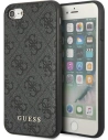 Kup Hülle Guess GUHCI8G4GFGR Apple iPhone SE 2022/2020/8/7 grau/grey Hardcase 4G Metal Gold Logo - GUE1822GRY - {ean13} - Sklep Home Screen