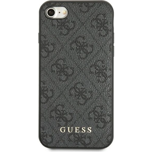 Kup Hülle Guess GUHCI8G4GFGR Apple iPhone SE 2022/2020/8/7 grau/grey Hardcase 4G Metal Gold Logo - GUE1822GRY - {ean13} - Sklep Home Screen