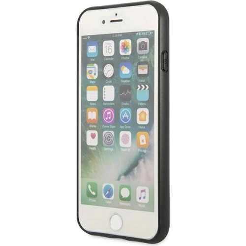 Kup Hülle Guess GUHCI8G4GFGR Apple iPhone SE 2022/2020/8/7 grau/grey Hardcase 4G Metal Gold Logo - GUE1822GRY - {ean13} - Sklep Home Screen