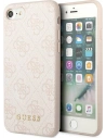 Etui Guess GUHCI8G4GFPI Apple iPhone SE 2022/2020/8/7 růžový/pink hard case 4G Metal Gold Logo