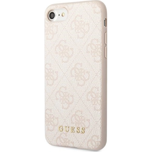 Kup Etui Guess GUHCI8G4GFPI Apple iPhone SE 2022/2020/8/7 różowy/pink hard case 4G Metal Gold Logo - GUE1823PNK - {ean13} - Sklep Home Screen