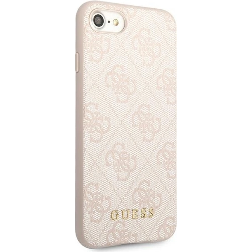 Kup Etui Guess GUHCI8G4GFPI Apple iPhone SE 2022/2020/8/7 różowy/pink hard case 4G Metal Gold Logo - GUE1823PNK - {ean13} - Sklep Home Screen