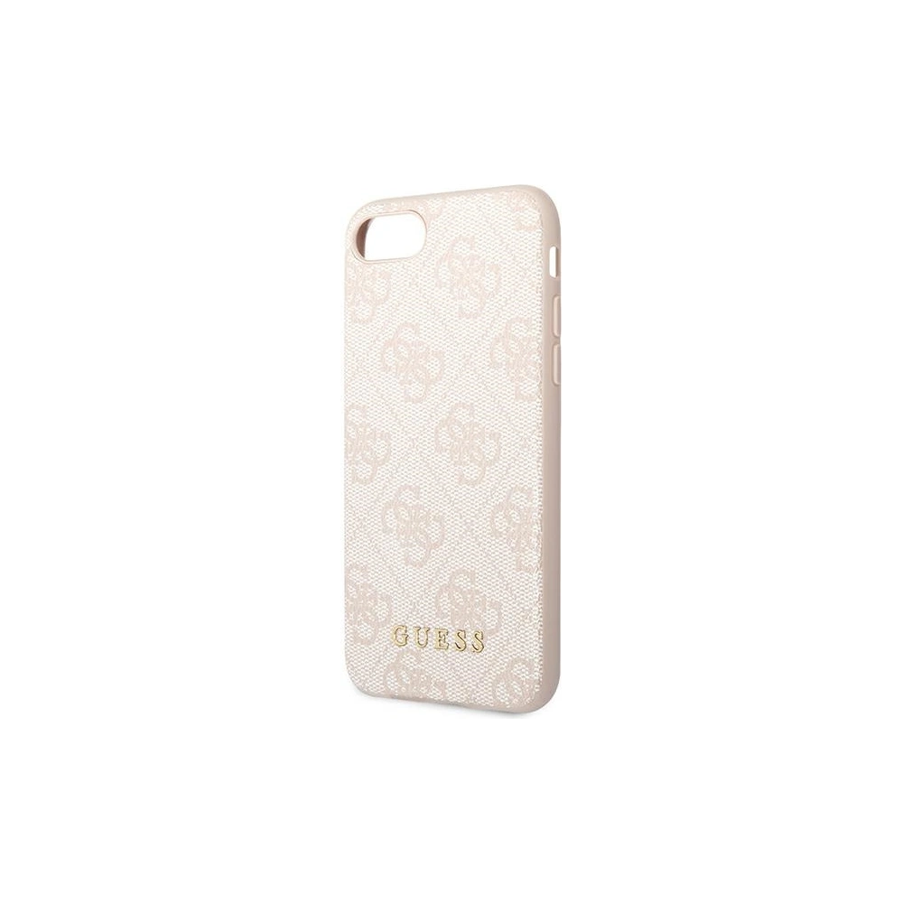 Etui Guess GUHCI8G4GFPI Apple iPhone SE 2022/2020/8/7 różowy/pink hard case 4G Metal Gold Logo