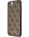 Kup Etui Guess GUHCI8LG4GFBR Apple iPhone 8/7 Plus brązowy/brown hard case 4G Metal Gold Logo - GUE1824BR - {ean13} - Sklep Home Screen
