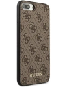Kup Etui Guess GUHCI8LG4GFBR Apple iPhone 8/7 Plus brązowy/brown hard case 4G Metal Gold Logo - GUE1824BR - {ean13} - Sklep Home Screen