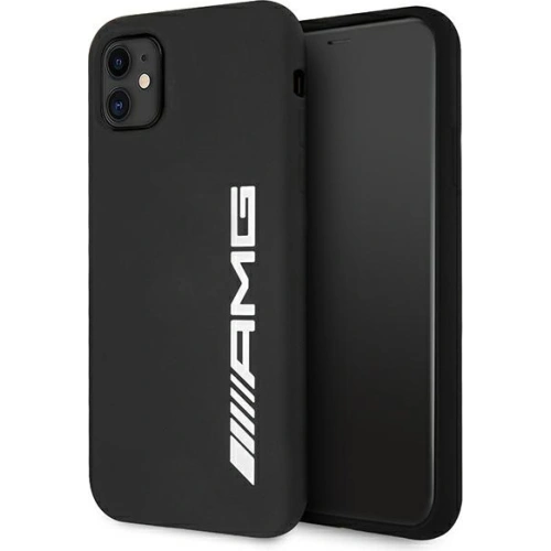 Kup Hülle Mercedes AMG AMHCN61SGLBGN Apple iPhone 11 schwarz/black Hartschale Silikon Großes Logo - MRS048BLK - {ean13} - Sklep Home Screen