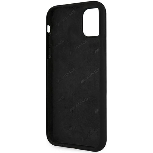 Kup Hülle Mercedes AMG AMHCN61SGLBGN Apple iPhone 11 schwarz/black Hartschale Silikon Großes Logo - MRS048BLK - {ean13} - Sklep Home Screen