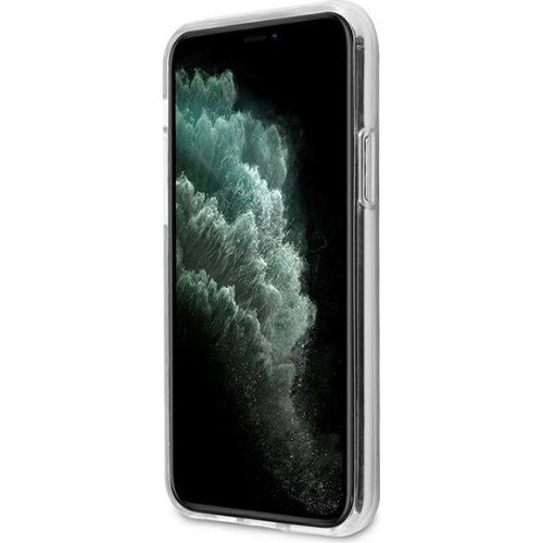 Kup Hülle Mercedes AMG AMHCN61TCBW Apple iPhone 11 durchsichtig/transparente Hartschale Electroplate Schwarz&Weiß - MRS049CL - {ean13} - Sklep Home Screen