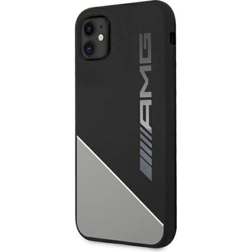 Kup Etui Mercedes AMG AMHCN61WGDBK Apple iPhone 11 gri/grey hardcase Silicon în două tonuri - MRS050GRY - {ean13} - Sklep Home Screen