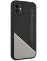 Kup Etui Mercedes AMG AMHCN61WGDBK Apple iPhone 11 gri/grey hardcase Silicon în două tonuri - MRS050GRY - {ean13} - Sklep Home Screen