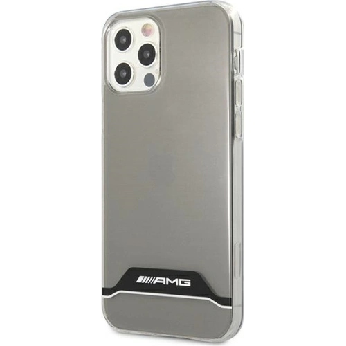 Kup Etui Mercedes AMG AMHCP12MTCBW Apple iPhone 12/12 Pro átlátszó/transparent kemény tok Electroplate Fekete&Fehér - MRS051CL - {ean13} - Sklep Home Screen
