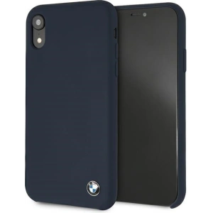 Kup Etui BMW BMHCI61SILNA Apple iPhone XR granatowy/navy hardcase Silicone Signature - BMW292NAV - {ean13} - Sklep Home Screen