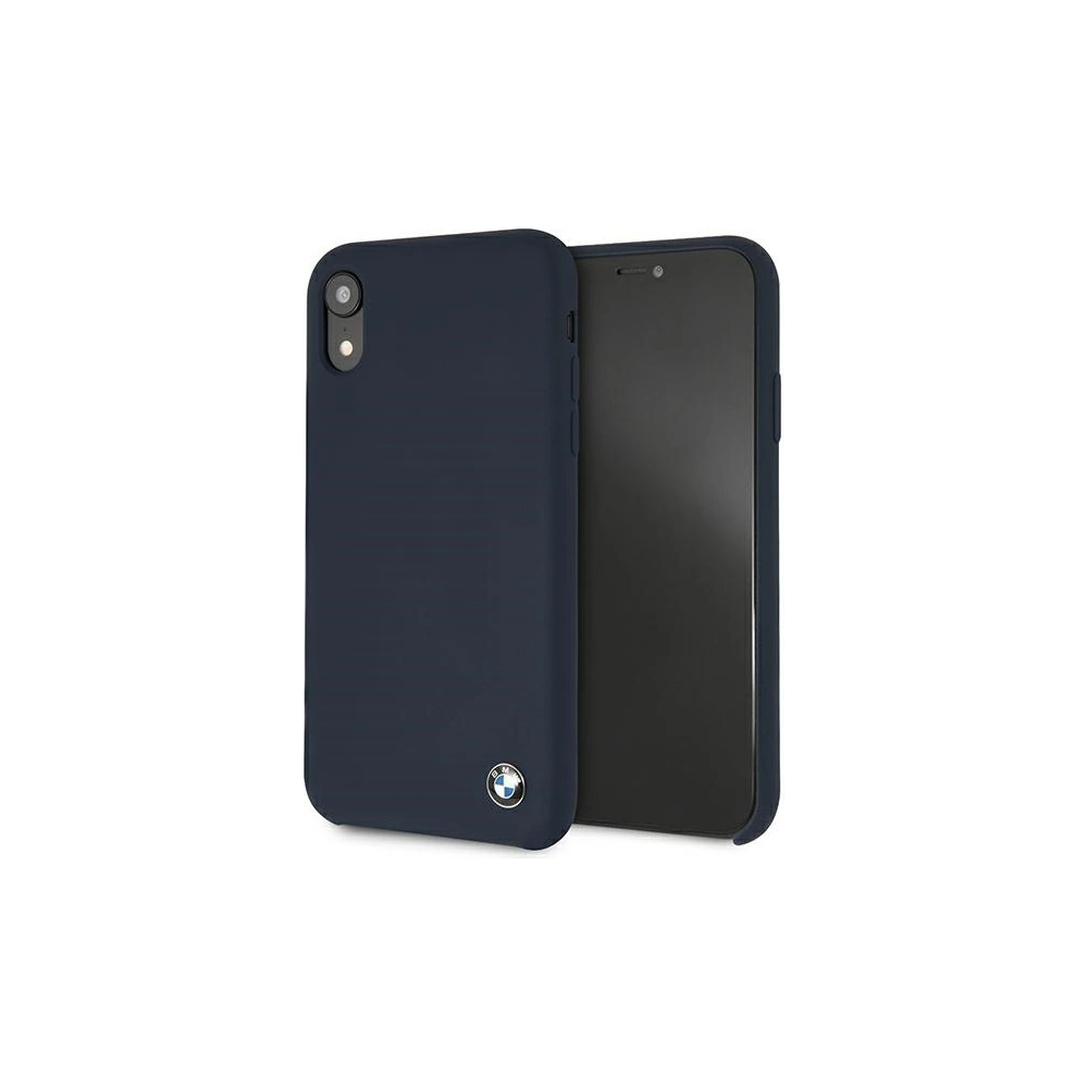 Etui BMW BMHCI61SILNA Apple iPhone XR granatowy/navy hardcase Silicone Signature