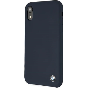 Kup Etui BMW BMHCI61SILNA Apple iPhone XR granatowy/navy hardcase Silicone Signature - BMW292NAV - {ean13} - Sklep Home Screen
