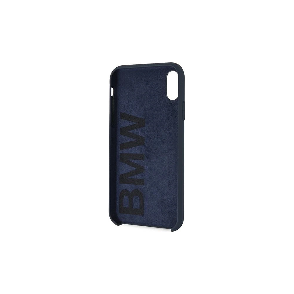 Etui BMW BMHCI61SILNA Apple iPhone XR granatowy/navy hardcase Silicone Signature
