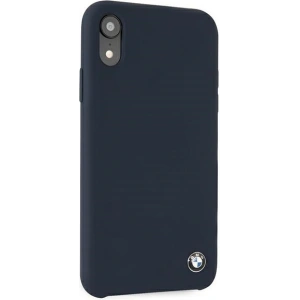 BMW BMHCI61SILNA Apple iPhone XR navy hardcase Silicone Signature