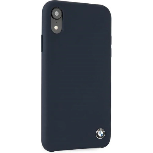 Kup Etui BMW BMHCI61SILNA Apple iPhone XR granatowy/navy hardcase Silicone Signature - BMW292NAV - {ean13} - Sklep Home Screen
