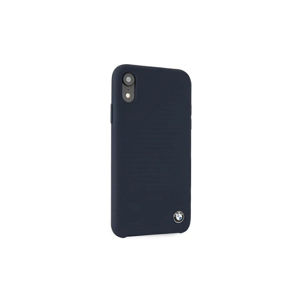 Etui BMW BMHCI61SILNA Apple iPhone XR granatowy/navy hardcase Silicone Signature