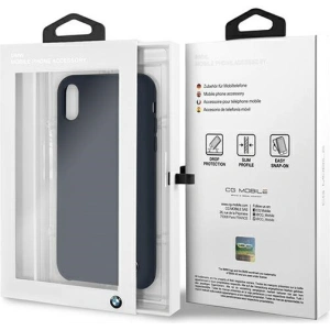 Kup Etui BMW BMHCI61SILNA Apple iPhone XR granatowy/navy hardcase Silicone Signature - BMW292NAV - {ean13} - Sklep Home Screen