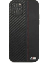 Kup Etui BMW BMHCP12LMOCABK Apple iPhone 12 Pro Max fekete/black hardcase Carbon Tricolor - BMW293BLK - {ean13} - Sklep Home Screen