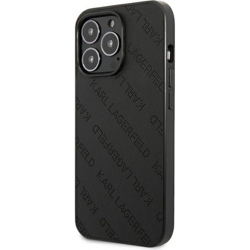 Kup Etui Karl Lagerfeld KLHCP13LPTLK Apple iPhone 13 Pro hardcase czarny/black Perforated Allover - KLD955BLK - {ean13} - Sklep Home Screen