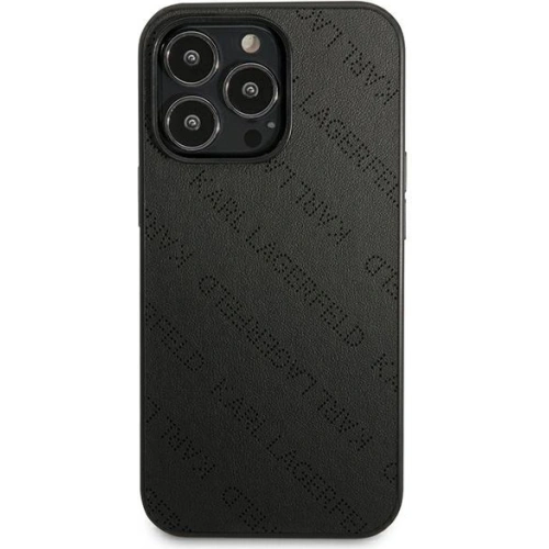 Kup Etui Karl Lagerfeld KLHCP13LPTLK Apple iPhone 13 Pro hardcase czarny/black Perforated Allover - KLD955BLK - {ean13} - Sklep Home Screen