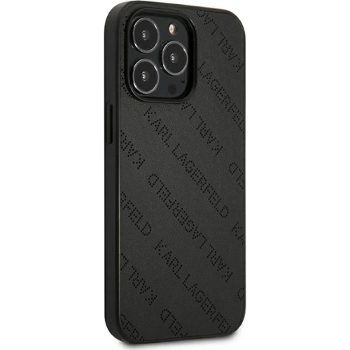 Kup Etui Karl Lagerfeld KLHCP13LPTLK Apple iPhone 13 Pro hardcase czarny/black Perforated Allover - KLD955BLK - {ean13} - Sklep Home Screen