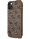 Kup Hülle Guess GUHCN58G4GFBR Apple iPhone 11 Pro braun/braunes Hardcase 4G Metall Gold Logo - GUE1825BR - {ean13} - Sklep Home Screen