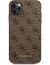 Kup Hülle Guess GUHCN58G4GFBR Apple iPhone 11 Pro braun/braunes Hardcase 4G Metall Gold Logo - GUE1825BR - {ean13} - Sklep Home Screen