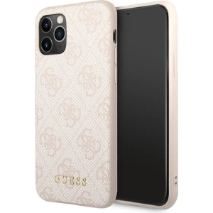 Kup Etui Guess GUHCN58G4GFPI Apple iPhone 11 Pro różowy/pink hard case 4G Metal Gold Logo - GUE1826PNK - {ean13} - Sklep Home Screen
