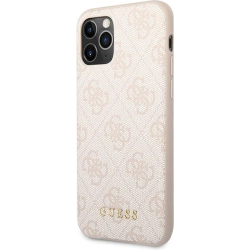 Kup Etui Guess GUHCN58G4GFPI Apple iPhone 11 Pro rózsaszín/pink kemény tok 4G Fém Arany Logó - GUE1826PNK - {ean13} - Sklep Home Screen