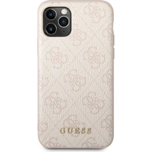 Kup Etui Guess GUHCN58G4GFPI Apple iPhone 11 Pro różowy/pink hard case 4G Metal Gold Logo - GUE1826PNK - {ean13} - Sklep Home Screen