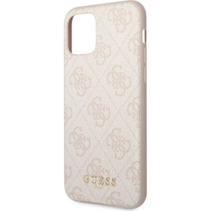 Kup Etui Guess GUHCN58G4GFPI Apple iPhone 11 Pro różowy/pink hard case 4G Metal Gold Logo - GUE1826PNK - {ean13} - Sklep Home Screen