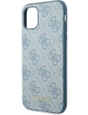 Kup Etui Guess GUHCN61G4GFBL Apple iPhone 11 kék/hard case 4G Fém Arany Logo - GUE1827BLU - {ean13} - Sklep Home Screen