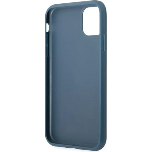 Kup Etui Guess GUHCN61G4GFBL Apple iPhone 11 niebieski/blue hard case 4G Metal Gold Logo - GUE1827BLU - {ean13} - Sklep Home Screen