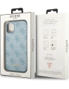 Kup Etui Guess GUHCN61G4GFBL Apple iPhone 11 kék/hard case 4G Fém Arany Logo - GUE1827BLU - {ean13} - Sklep Home Screen
