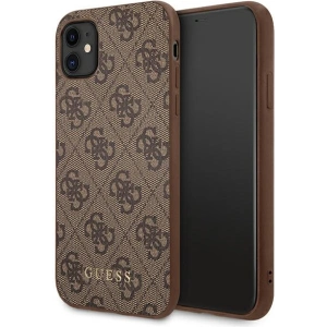 Kup Etui Guess GUHCN61G4GFBR Apple iPhone 11 barna/brown kemény tok 4G Fém Arany Logó - GUE1828BR - {ean13} - Sklep Home Screen