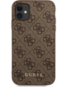 Kup Etui Guess GUHCN61G4GFBR Apple iPhone 11 brązowy/brown hard case 4G Metal Gold Logo - GUE1828BR - {ean13} - Sklep Home Screen