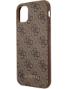 Kup Etui Guess GUHCN61G4GFBR Apple iPhone 11 brązowy/brown hard case 4G Metal Gold Logo - GUE1828BR - {ean13} - Sklep Home Screen