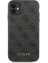 Kup Etui Guess GUHCN61G4GFGR Apple iPhone 11 gri/grey carcasă dură 4G Metal Gold Logo - GUE1829GRY - {ean13} - Sklep Home Screen