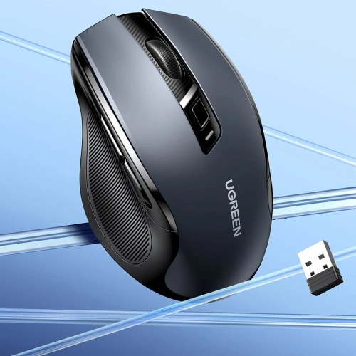 Kup Mysz bezprzewodowa UGREEN MU006 USB 2.4GHz 4000DPI czarny - UGR1323BLK - {ean13} - Sklep Home Screen
