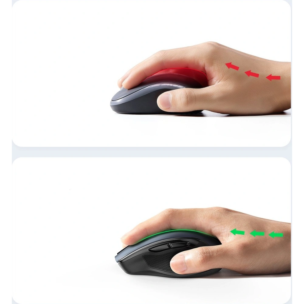 Mysz bezprzewodowa UGREEN MU006 USB 2.4GHz 4000DPI czarny