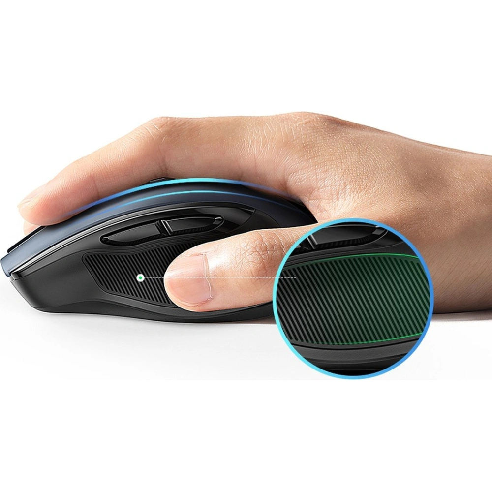 Mysz bezprzewodowa UGREEN MU006 USB 2.4GHz 4000DPI czarny