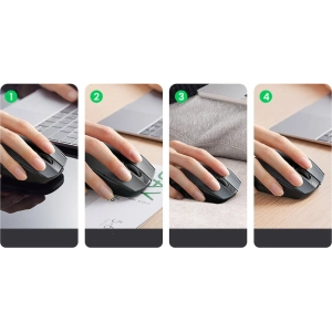 Kup Mouse wireless UGREEN MU006 USB 2.4GHz 4000DPI negru - UGR1323BLK - {ean13} - Sklep Home Screen